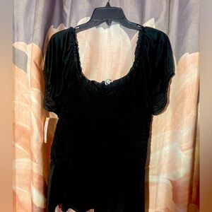 NWTS 🔥 White birch  baby doll style top 2X